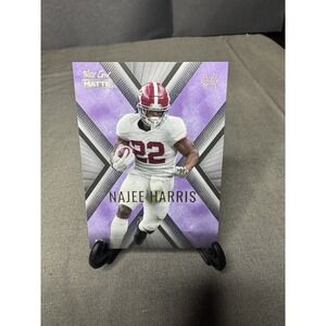2021 Wild Card MATTE - X-Plode Najee Harris #MXP-3 Black-Purple X (RC)